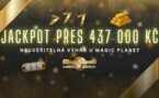 Magic Planet casino: Padl legendární jackpot 437 400 Kč!