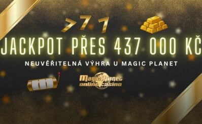 Magic Planet výhra přes 437 000 Kč