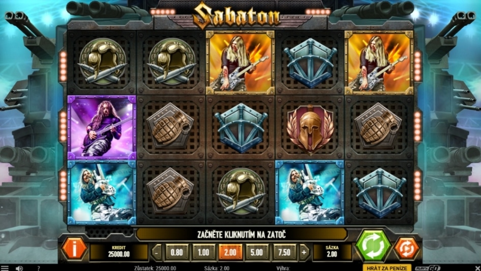 Sabaton od Play'n GO
