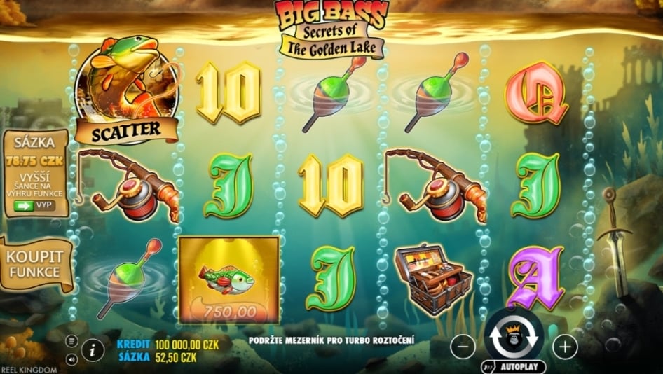 Big Bass Secrets of the Golden Lake od Pragmatic Play