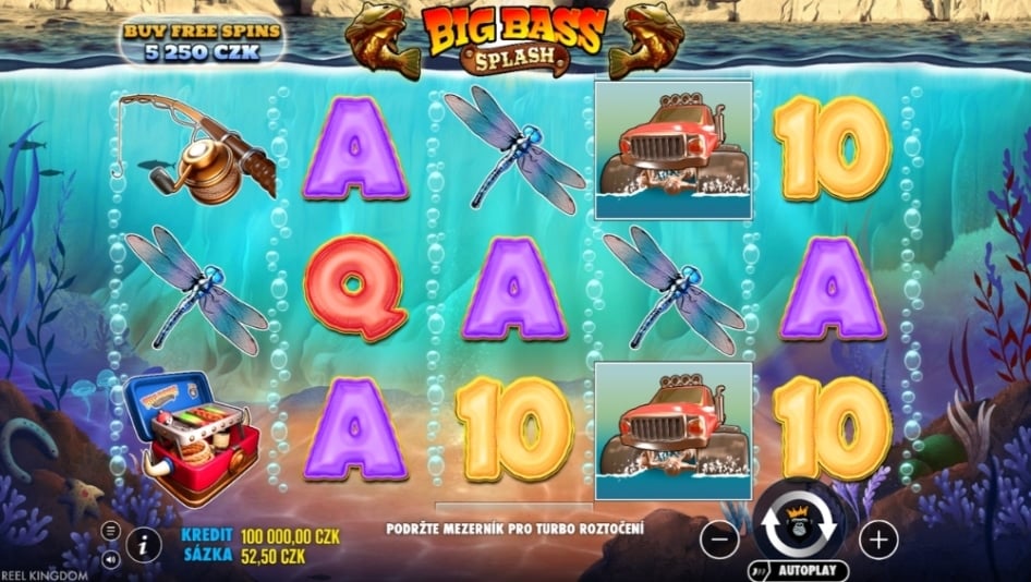 Big Bass Splash od Pragmatic Play