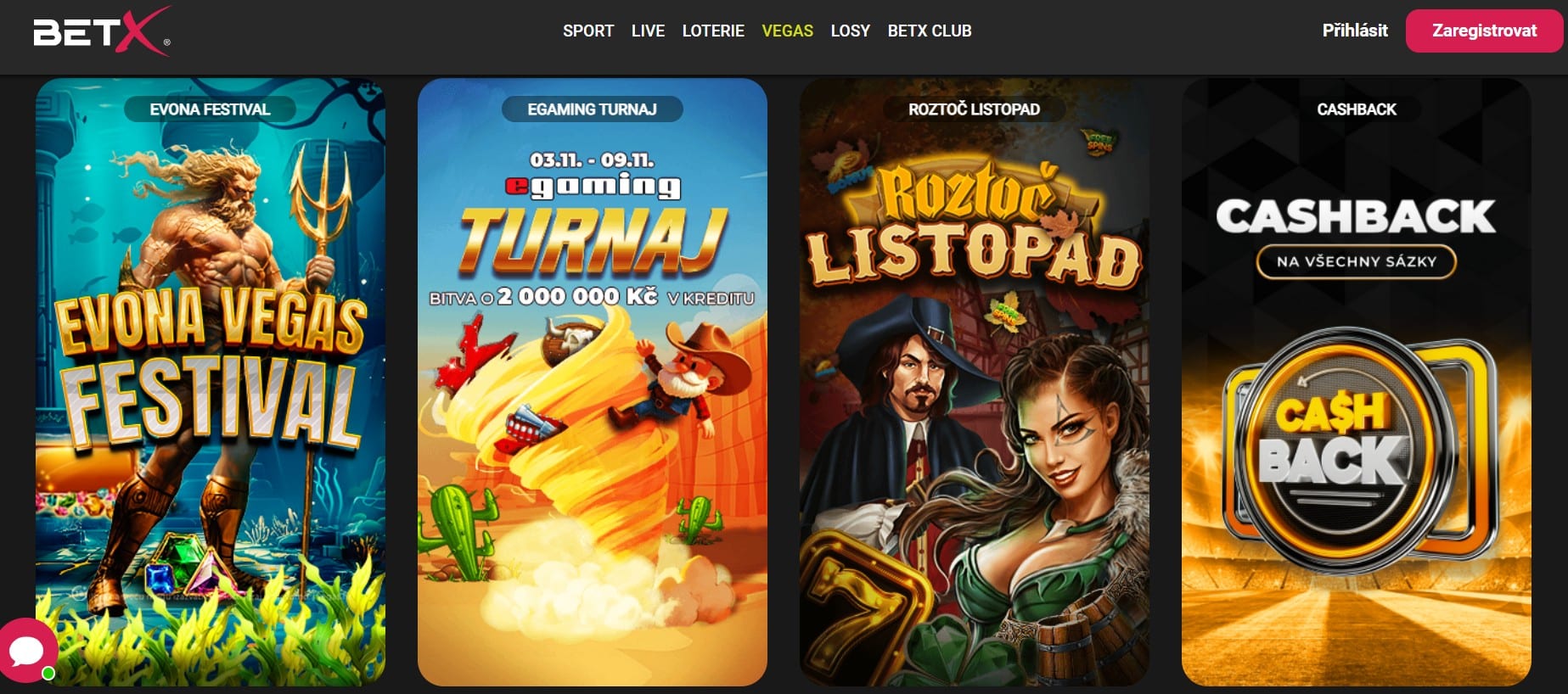 Roztoč listopad BetX