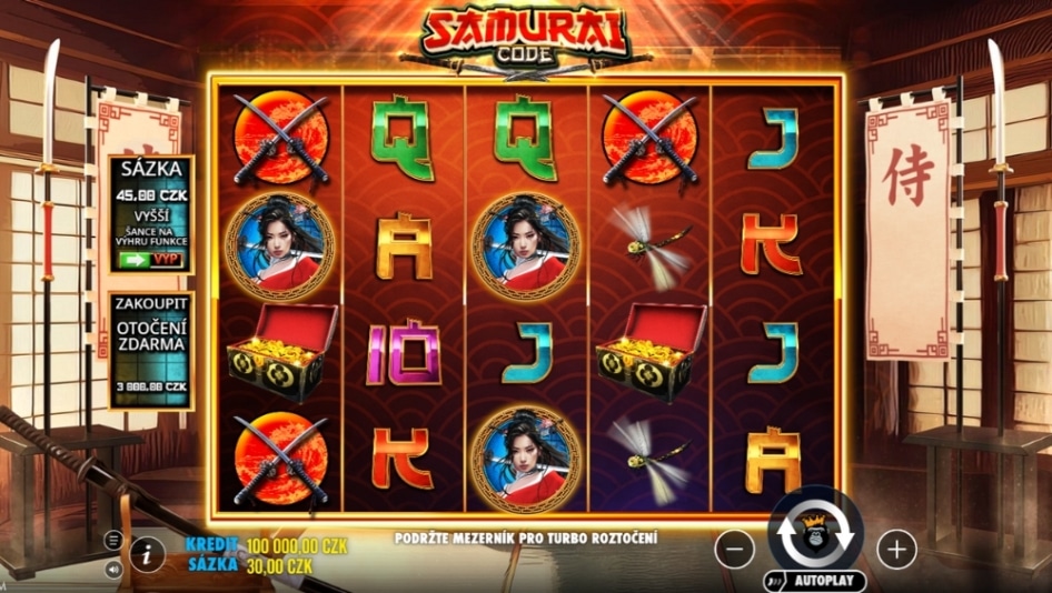 Samurai Code od Pragmatic Play