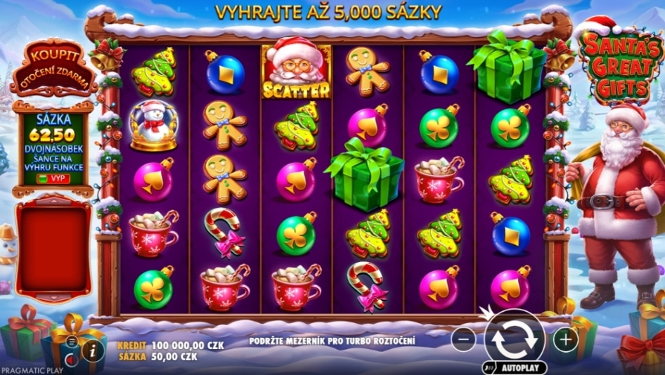 Santa's Great Gifts od Pragmatic Play