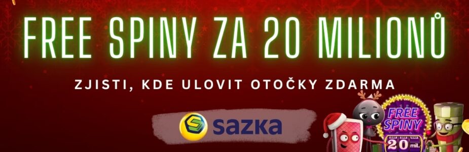 Sazka rozdává otočky za 20 mega!