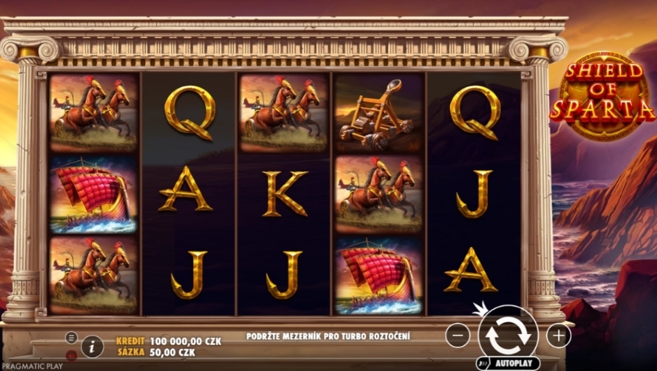 Shield of Sparta od Pragmatic Play