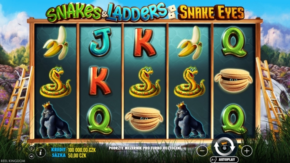 Snakes & Ladders 2 - Snake Eyes od Pragmatic Play