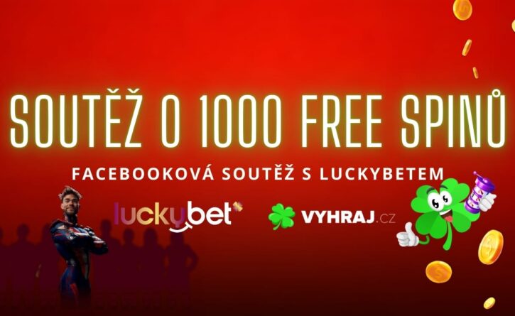 Soutěž s LuckyBetem o 1000 free spinů