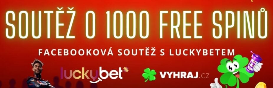 Soutěž s LuckyBetem o 1000 free spinů