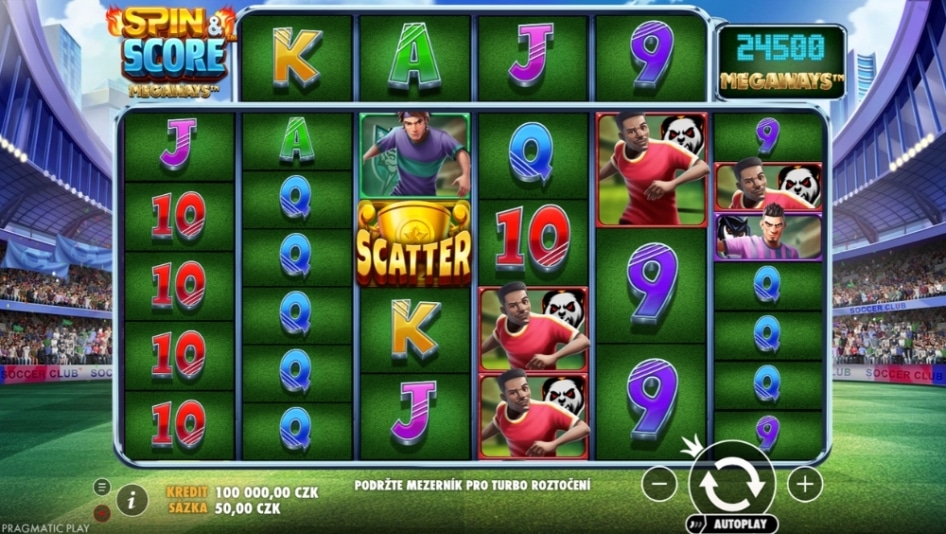 Spin & Score Megaways od Pragmatic Play