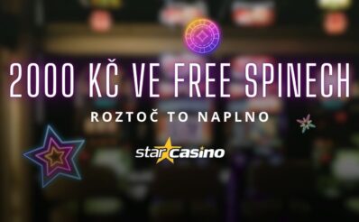 Star Casino 2000 Kč ve free spinech