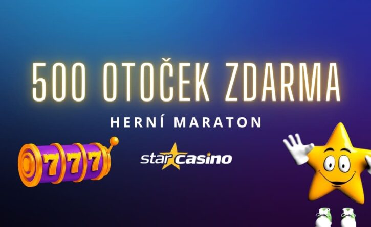 Star Casino 500 otoček zdarma