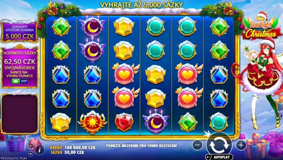 Starlight Christmas od Pragmatic Play