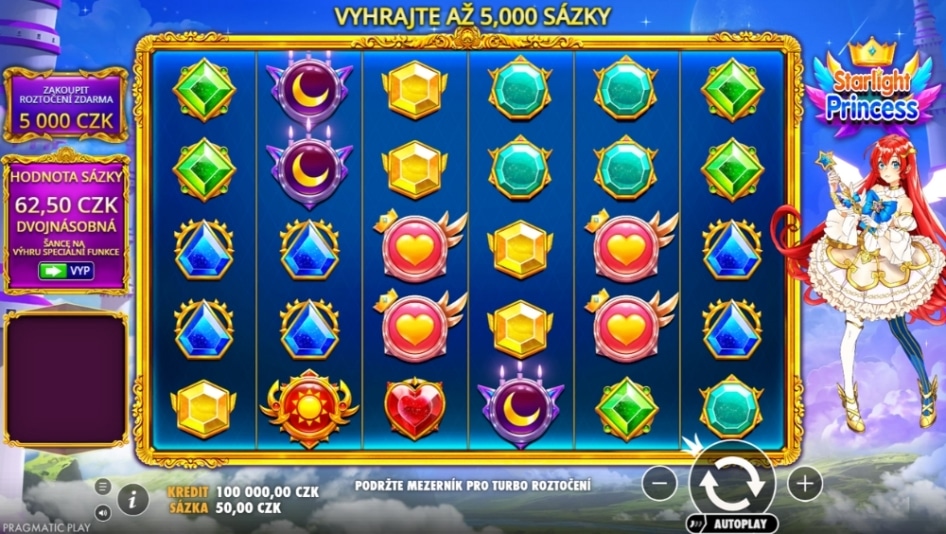 Starlight Princess od Pragmatic Play