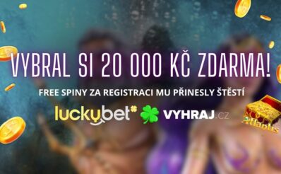 Šťastlivec vyhrál 20 000 Kč za registrační free spiny!