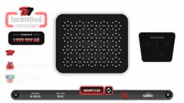 Stírací online los Neonové Sedmičky