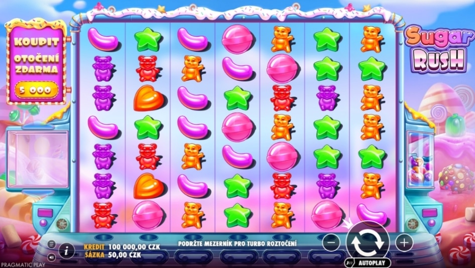 Sugar Rush od Pragmatic Play