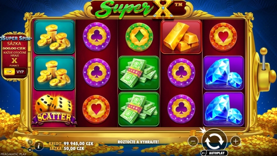 Super X od Pragmatic Play