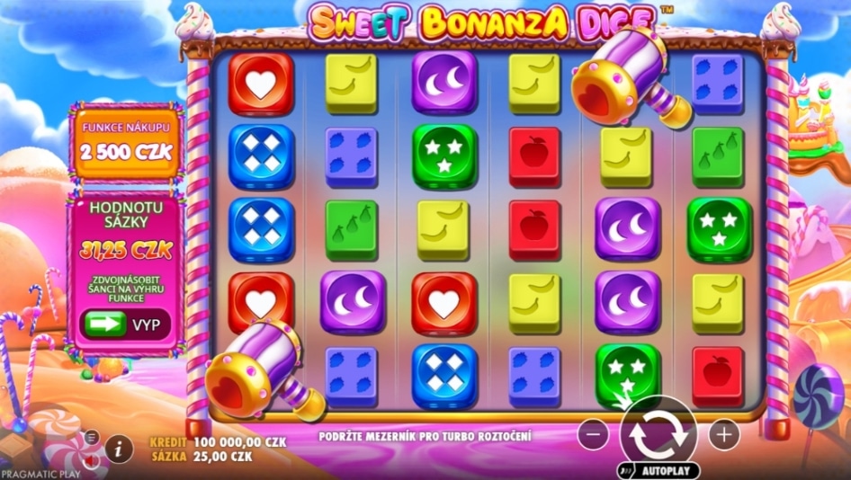 Sweet Bonanza Dice od Pragmatic Play