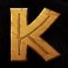 Symbol Písmeno K automatu The Ultimate 5 od Pragmatic Play