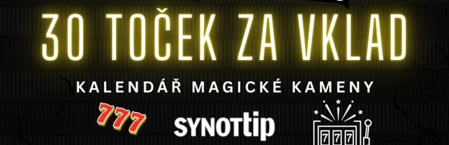 Synottip 30 otoček zdarma Magické kameny