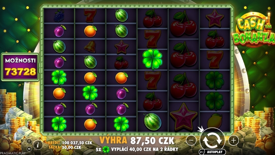 Téma a symboly Cash Bonanza