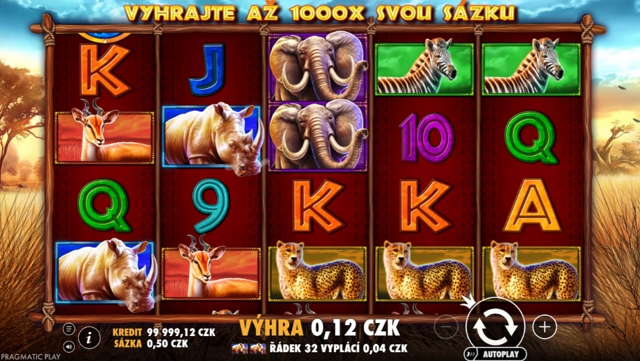 Téma a symboly Safari King