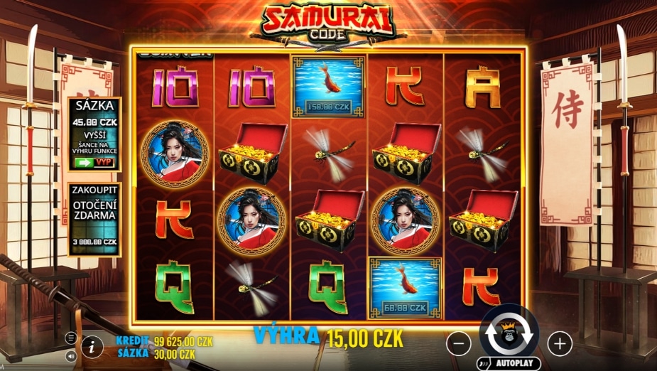 Téma a symboly Samurai Code