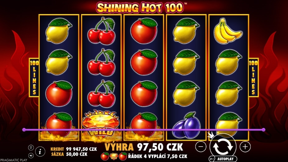 Téma a symboly Shining Hot 100
