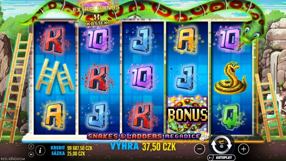 Téma a symboly Snakes and Ladders Megadice