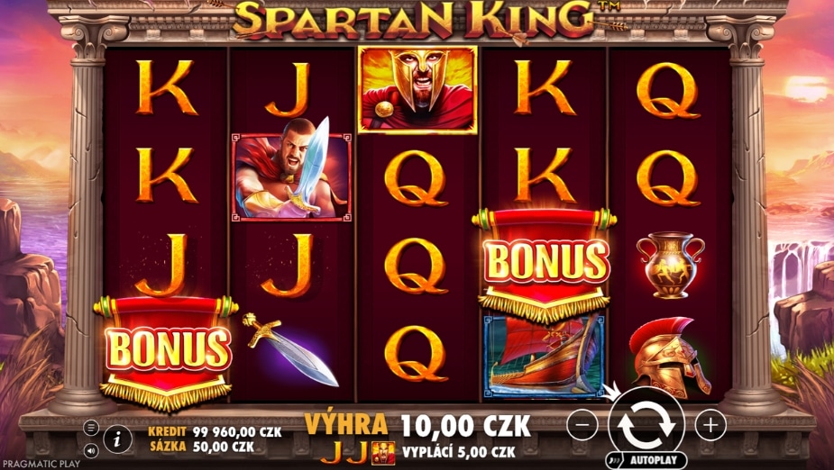 Téma a symboly Spartan King