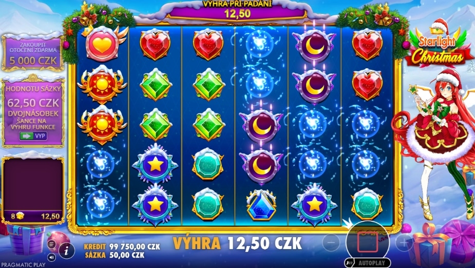 Téma a symboly Starlight Christmas