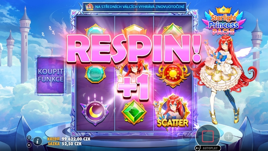 Téma a symboly Starlight Princess Pachi