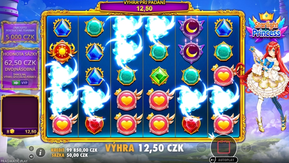 Téma a symboly Starlight Princess