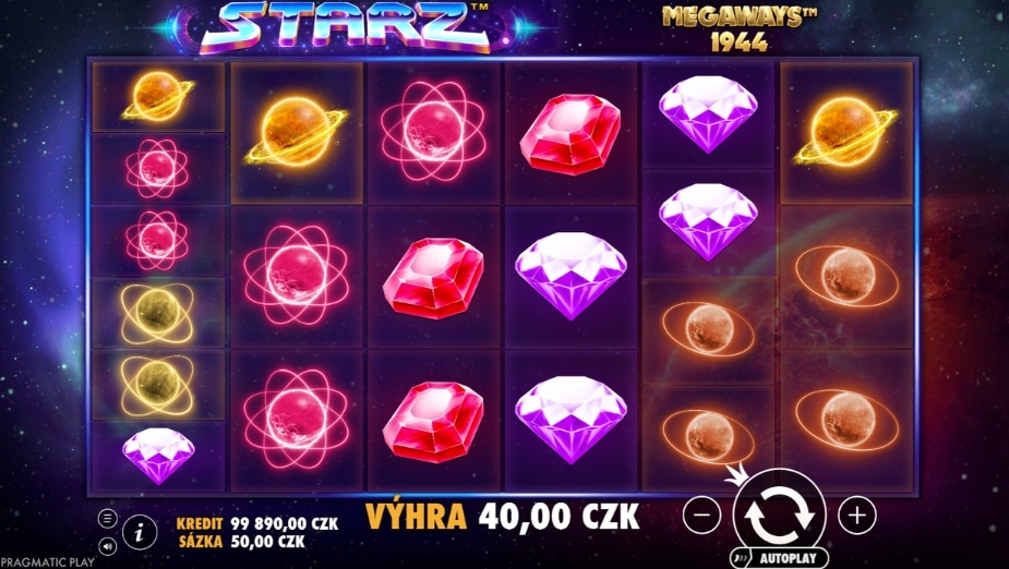 Téma a symboly Starz Megaways