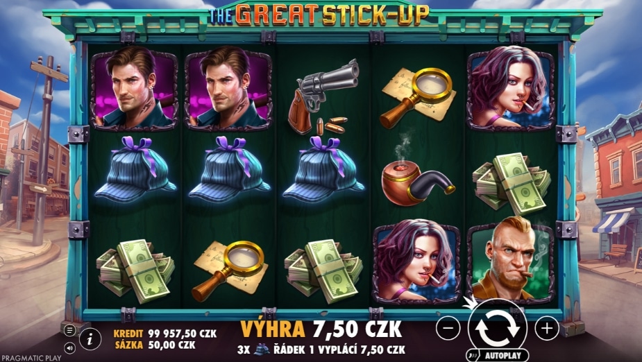 Téma a symboly The Great Stick-Up