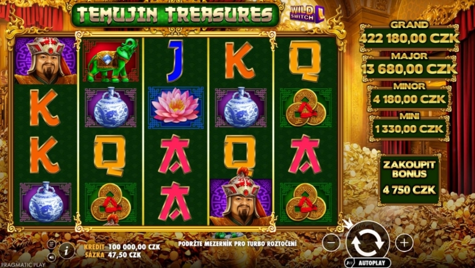 Temujin Treasures od Pragmatic Play