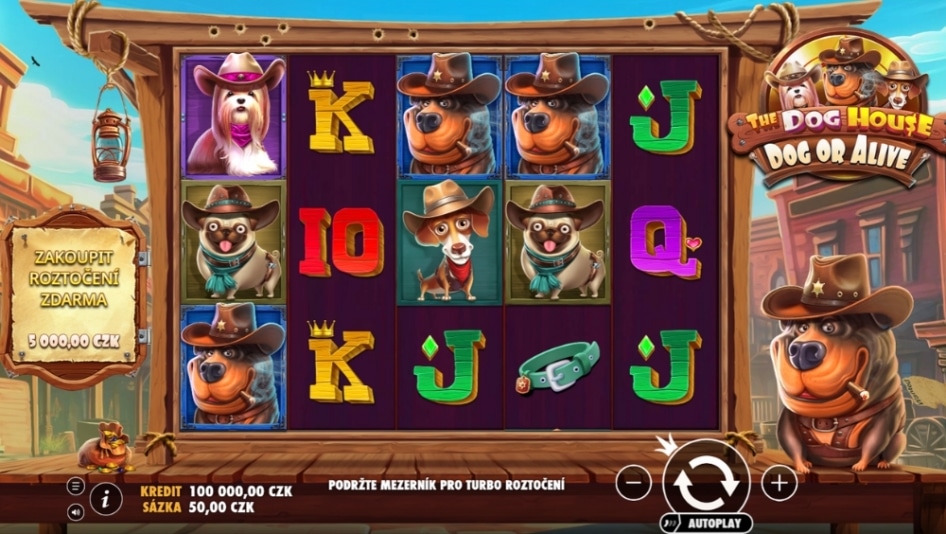 The Dog House - Dog or Alive od Pragmatic Play