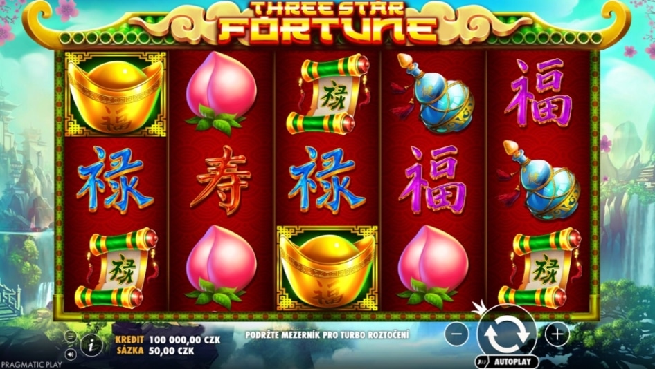 Three Star Fortune od Pragmatic Play