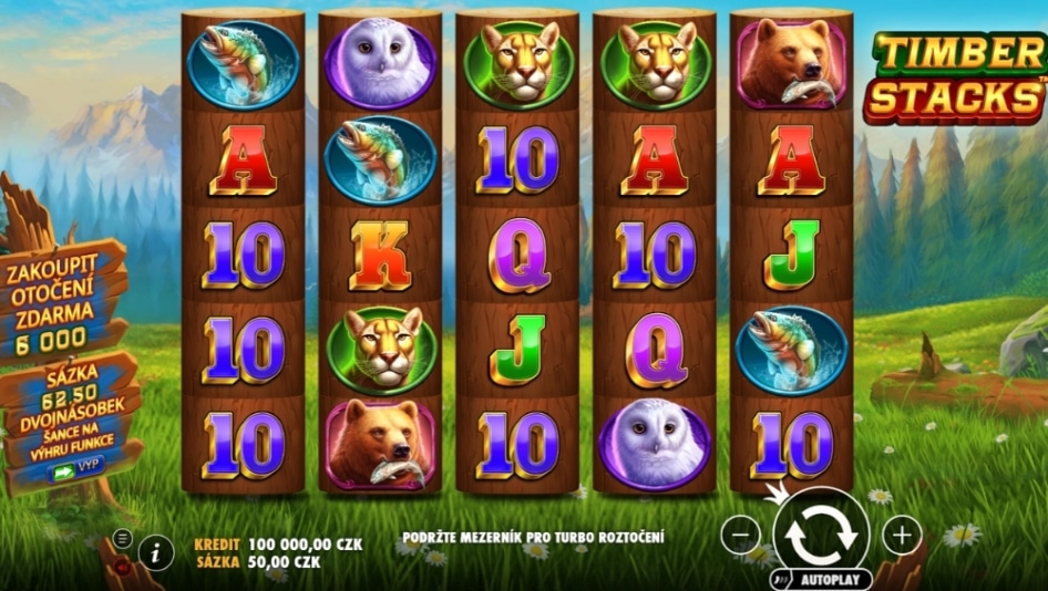 Timber Stacks od Pragmatic Play