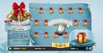 Ukázka nesetřeného losu Malé zvonky štěstí