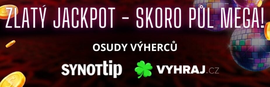 V SynotTip padl zlatý jackpot!