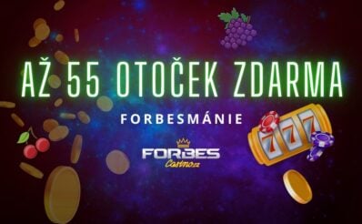 Až 55 otoček zdarma u Forbes casina
