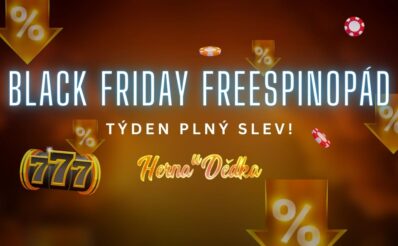 Black Friday Freespinopád v Herně U Dědka