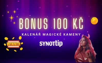 Bonus 100 Kč u Synottipu