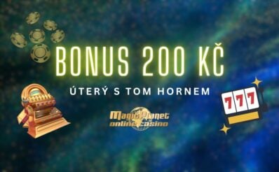 Bonus 200 Kč u Magic Planet