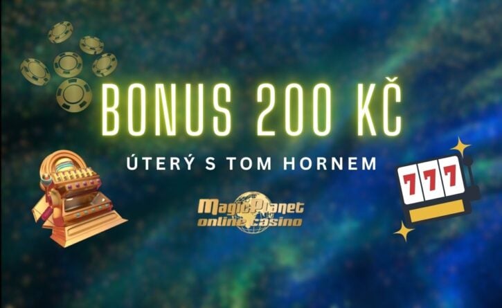 Bonus 200 Kč u Magic Planet