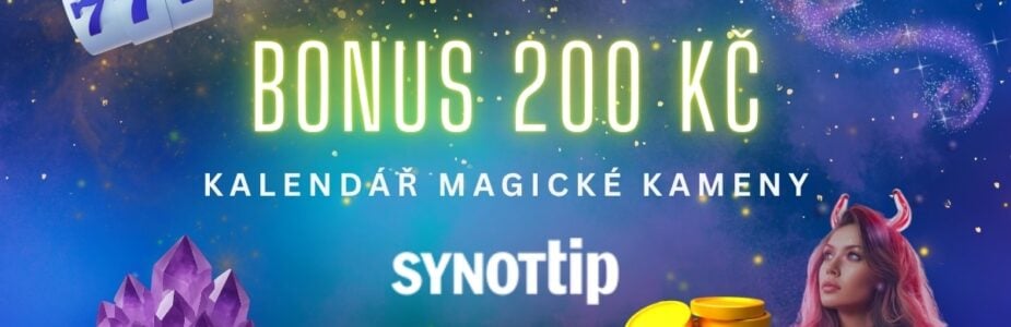 Bonus 200 Kč u Synottipu