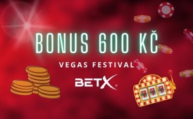 Bonus 600 Kč u BetX