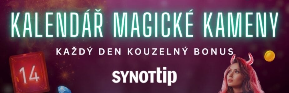Kalendář Magické kameny v casinu Synottip